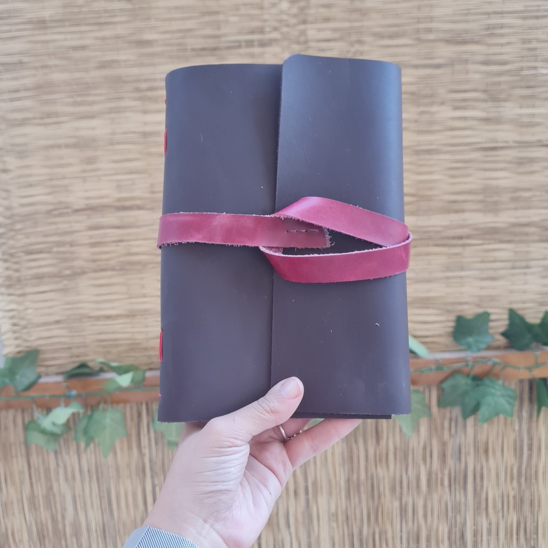 leather book binding