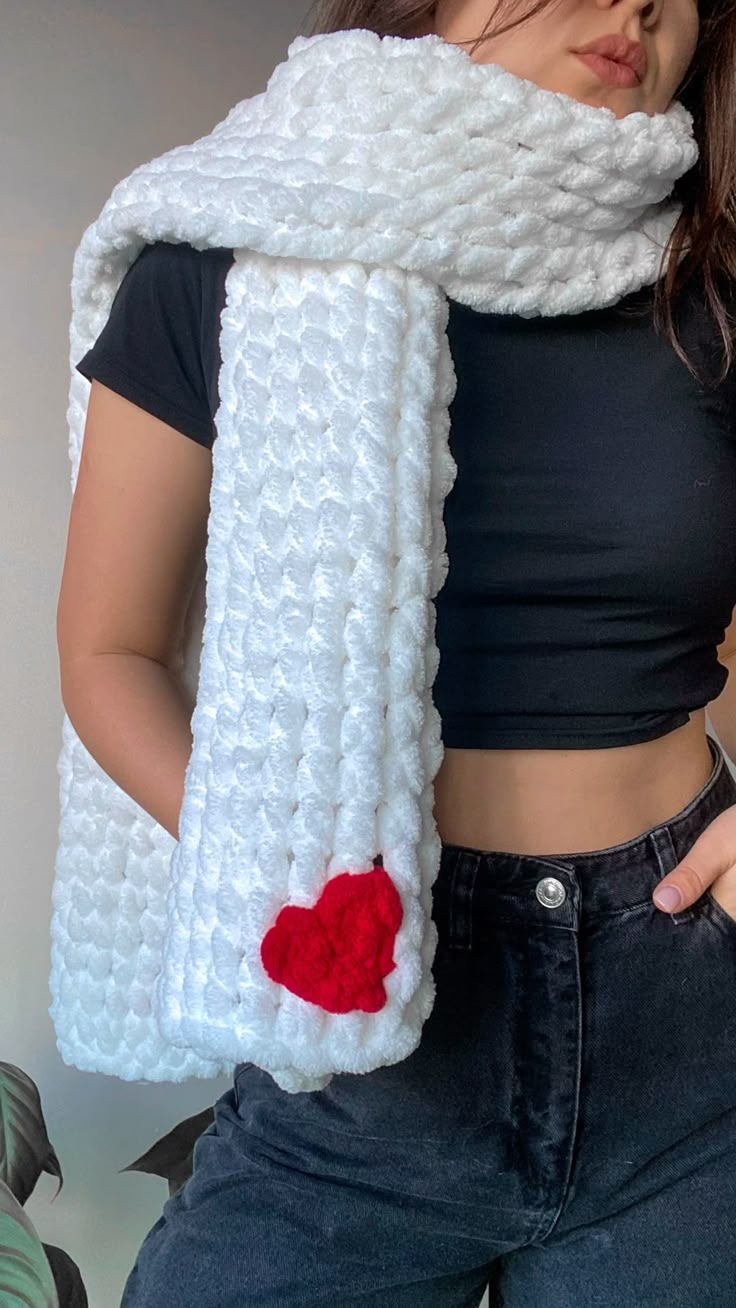 Puffy scarf workshop