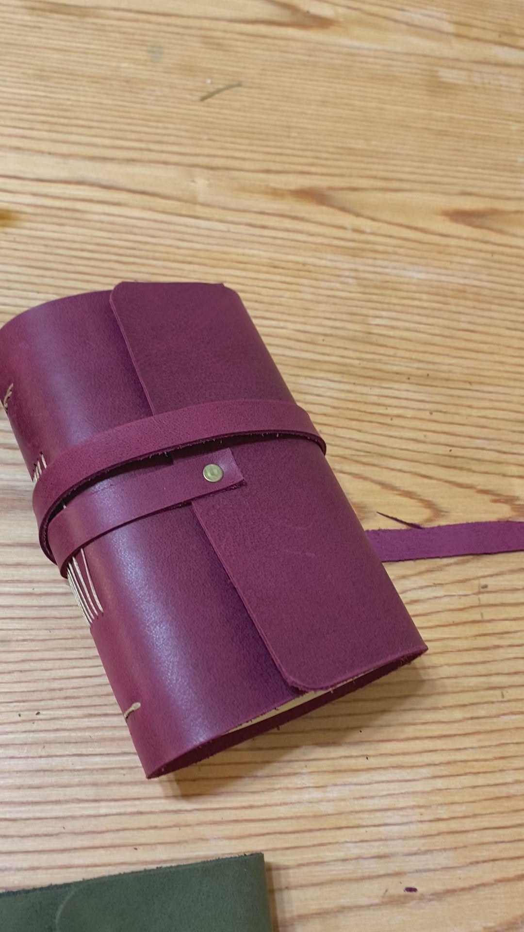leather book binding