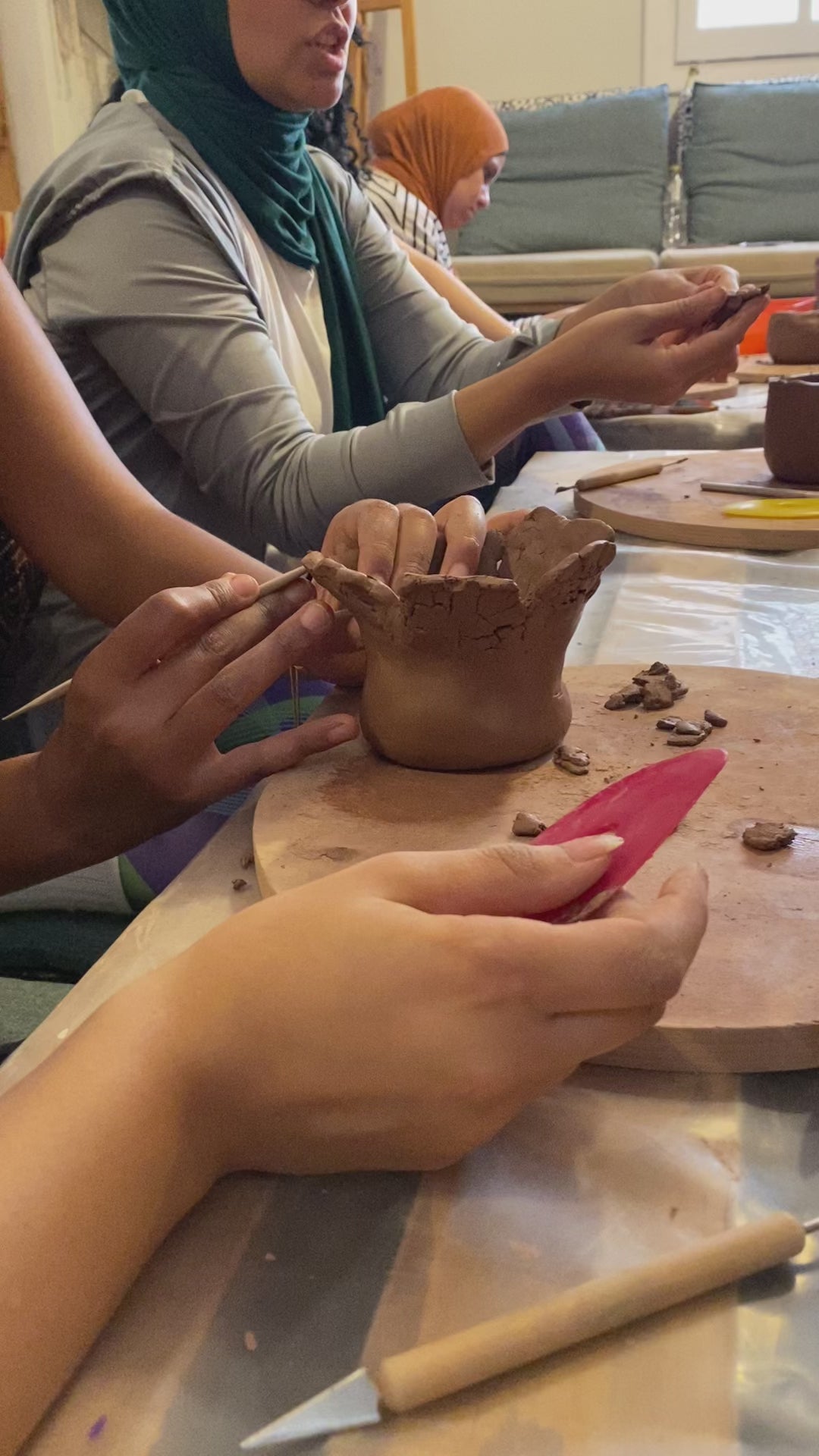 Yoga & Pottery therapy Event