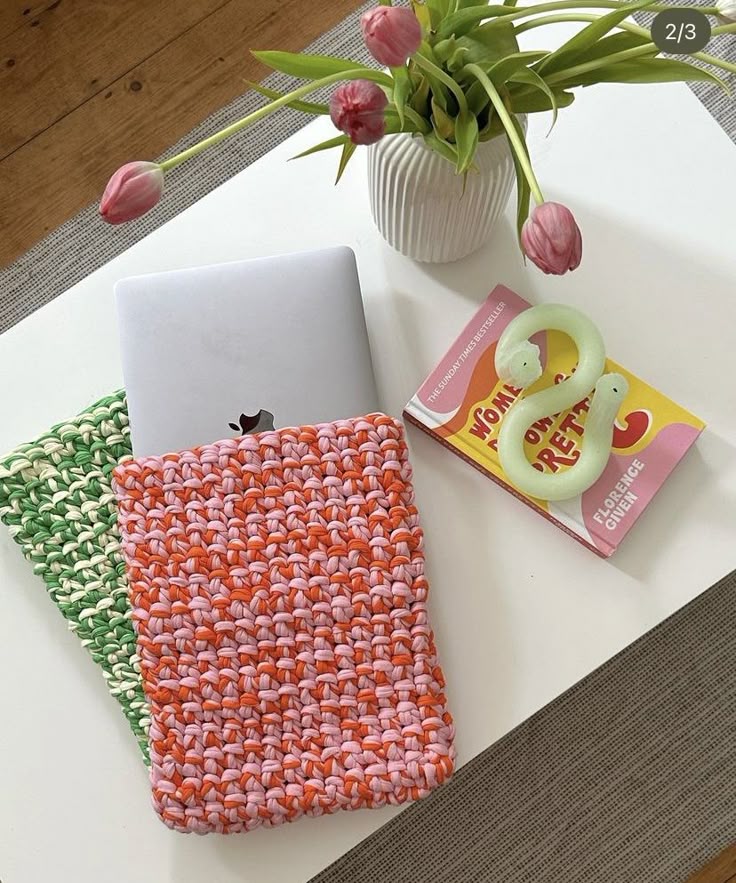 Crochet Laptop sleeve