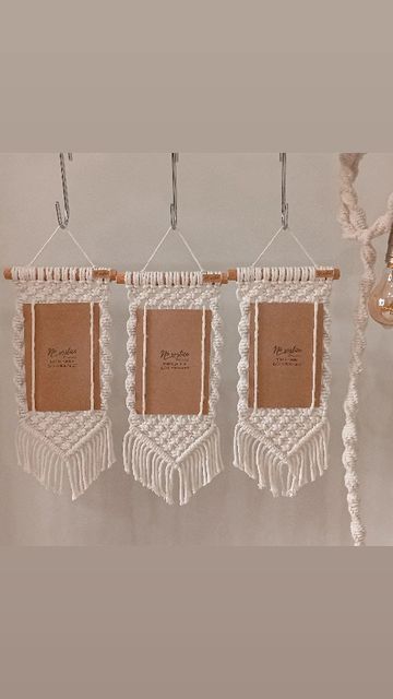 Macrame Photo frame