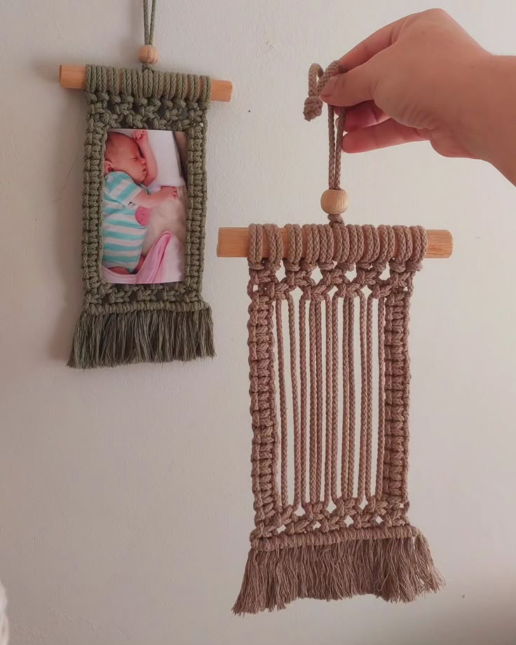 Macrame Photo frame
