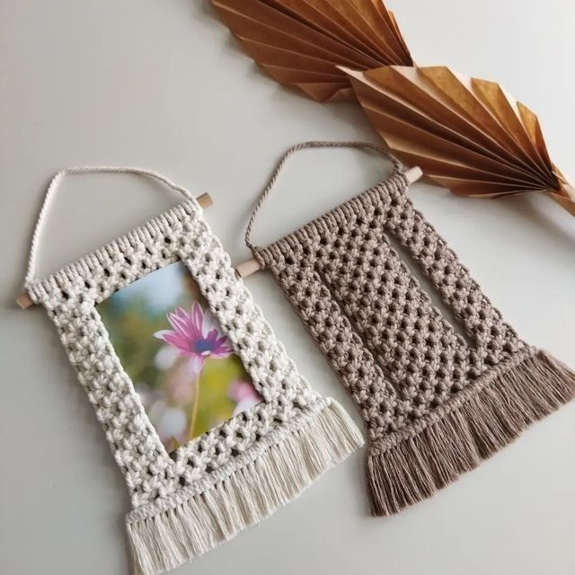 Macrame Photo frame